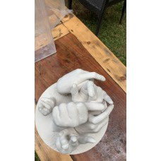 Hand-in-Hand Sculpture (6 hands)